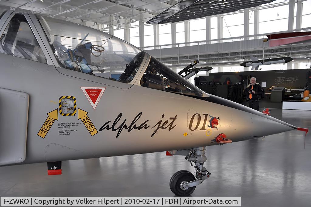 F-ZWRO, Dassault-Dornier Alpha Jet E C/N 01, The Alpha Jet prototype at the Dornier Museum Friedrichshafen, Germany