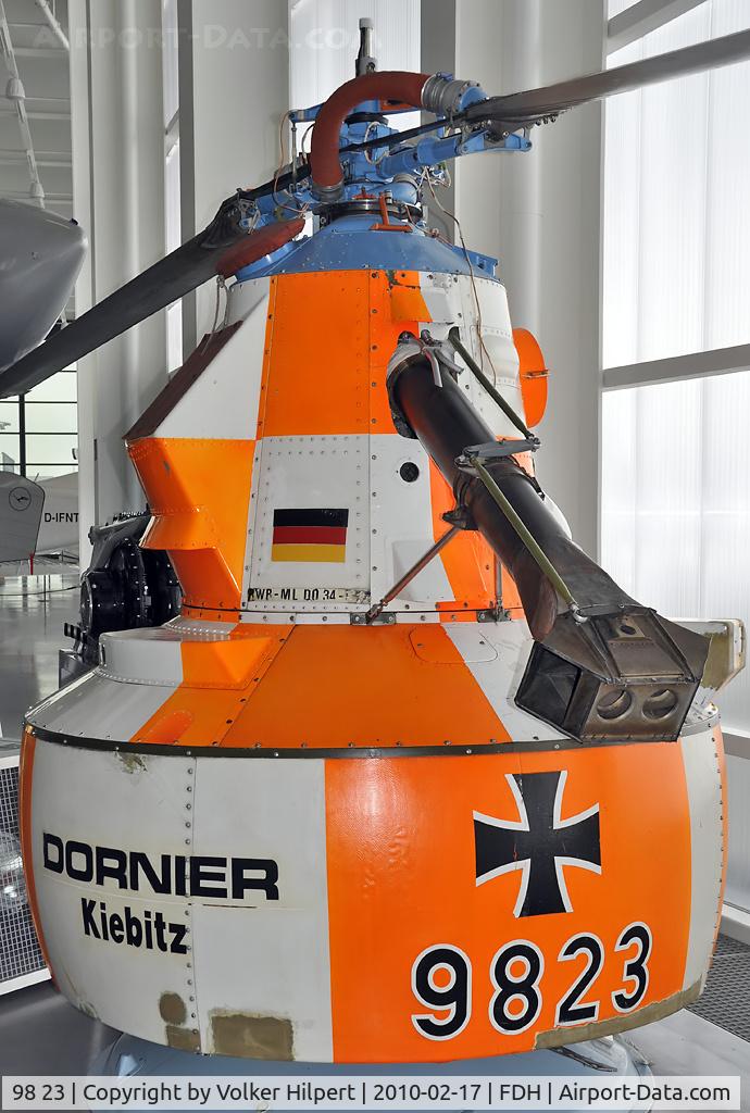 98 23, Dornier Do-34 Kiebitz C/N Not found 98 23, at the Dornier Museum