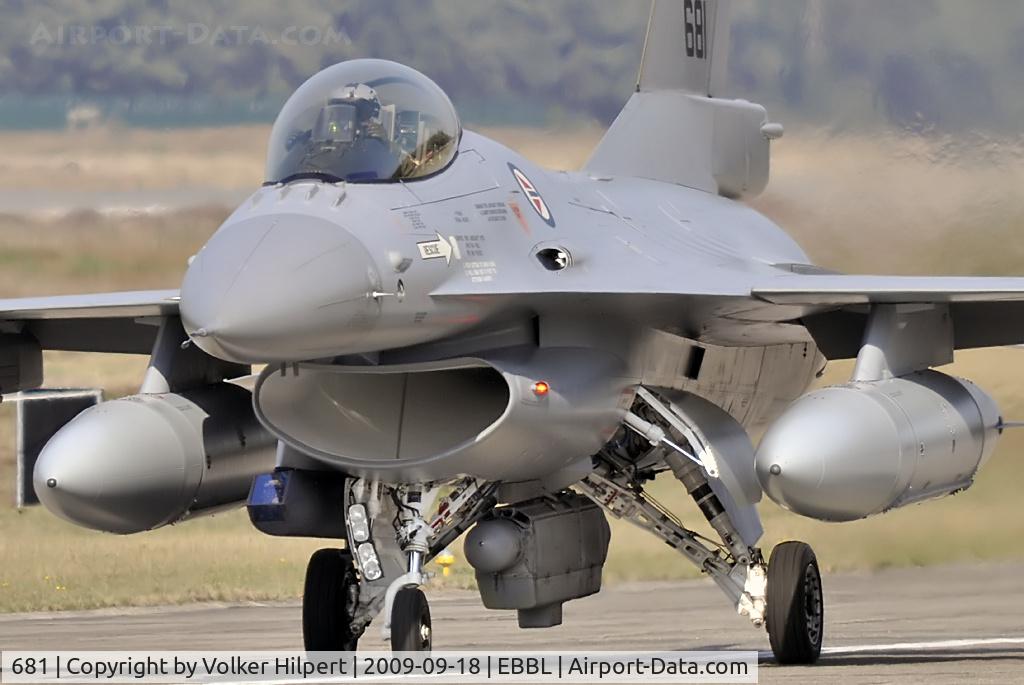 681, 1980 General Dynamics F-16AM Fighting Falcon C/N 6K-53, Tiger Meet 2009