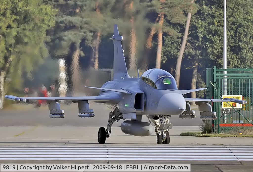 9819, Saab JAS-39D Gripen C/N 39819, Tiger Meet 2009
