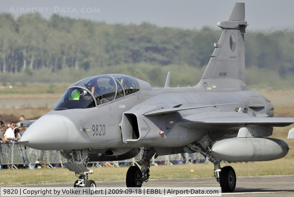9820, 2005 Saab JAS-39D Gripen C/N 39820, Tiger Meet 2009