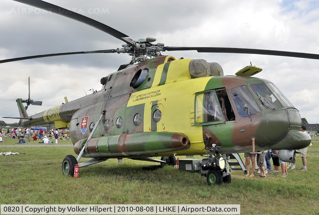 0820, Mil Mi-17M C/N 108M20, Slovak Air Force