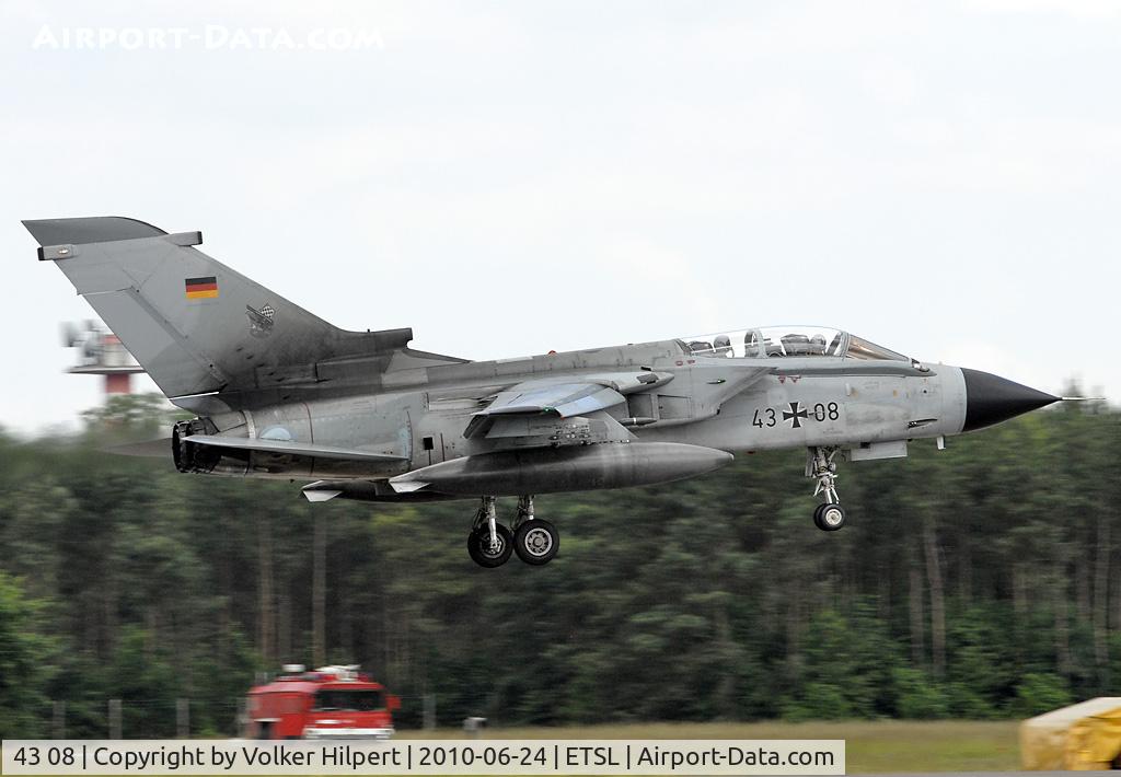 43 08, Panavia Tornado IDS(T) C/N 017/GT008/4008, Tornado IDS
