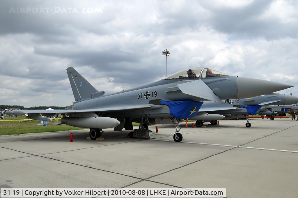 31 19, Eurofighter EF-2000 Typhoon S C/N AS012, Typhoon