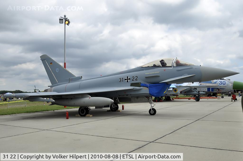 31 22, Eurofighter EF-2000 Typhoon S C/N AS015, Typhoon