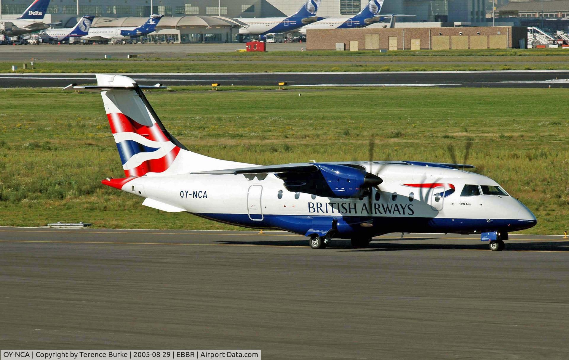 OY-NCA, 1995 Dornier 328-100 (C-146A Wolfhound) C/N 3047, Brussels, August 2005