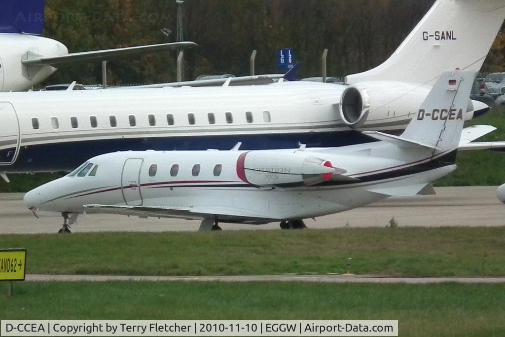 D-CCEA, 2005 Cessna 560 Citation Excel C/N 560-5593, German Registered Cessna 560 Citation Excel, c/n: 560-5593 at Luton
