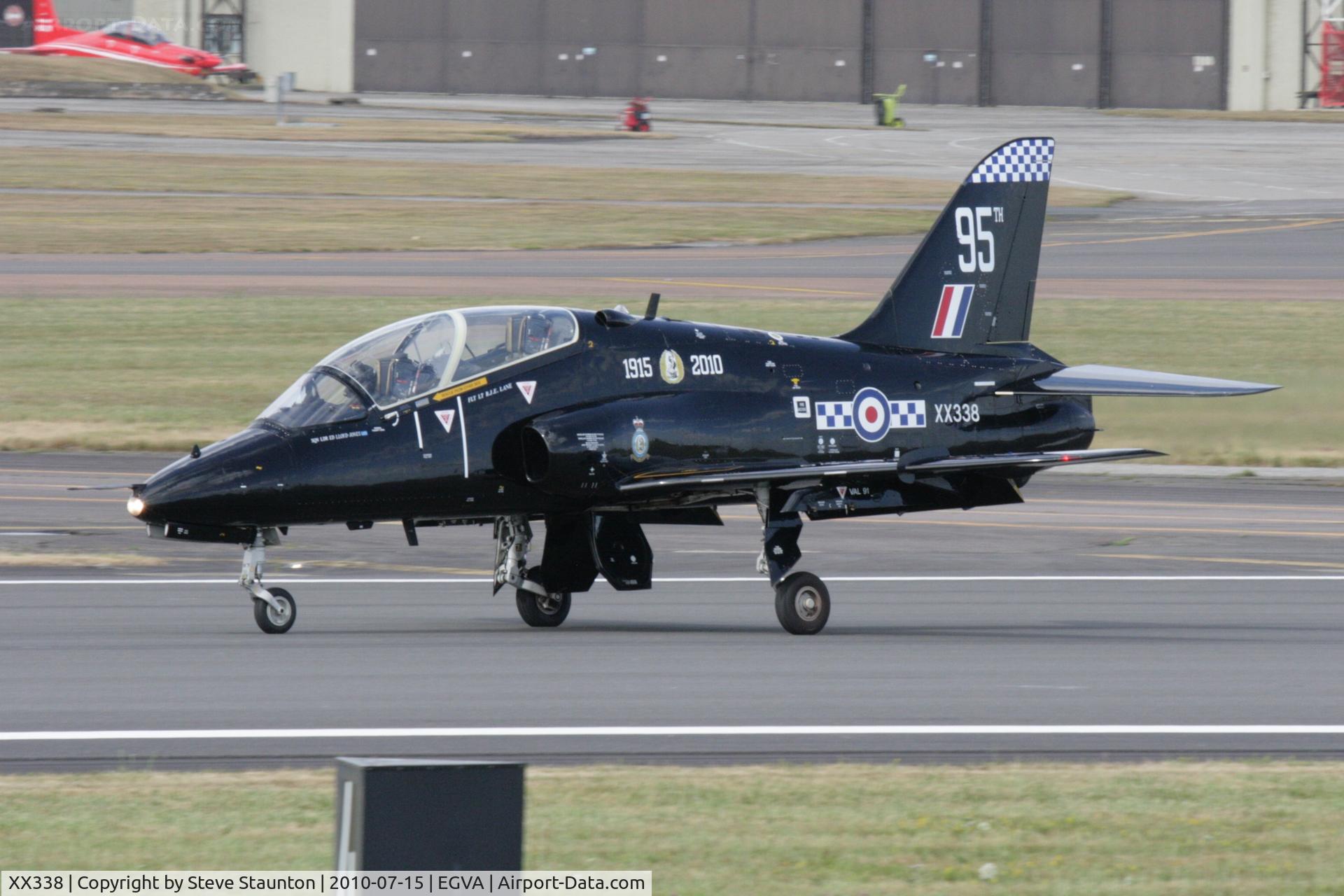 XX338, 1981 Hawker Siddeley Hawk T.1A C/N 187/312162, Taken at the Royal International Air Tattoo 2010