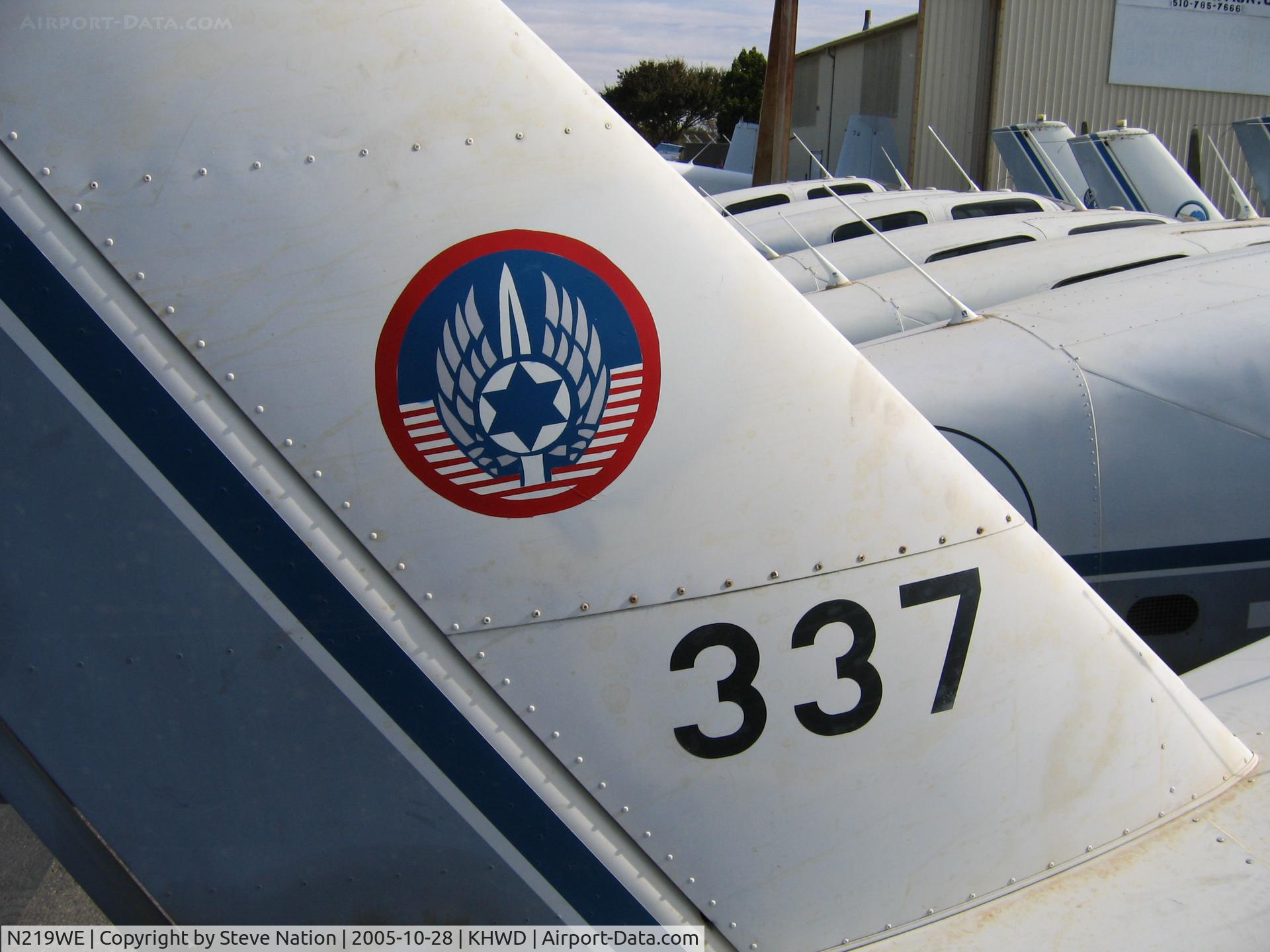 N219WE, Socata TB-20 Trinidad C/N 1695, ex-Israeli Defence Force TB-20 Trinidad No. 337 @ Hayward, CA with a dozen other TB-20s for 