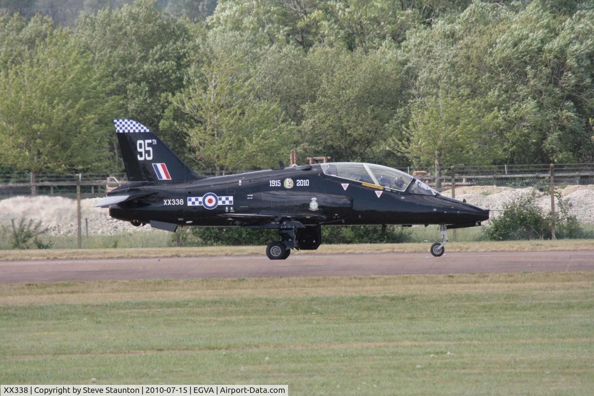 XX338, 1981 Hawker Siddeley Hawk T.1A C/N 187/312162, Taken at the Royal International Air Tattoo 2010