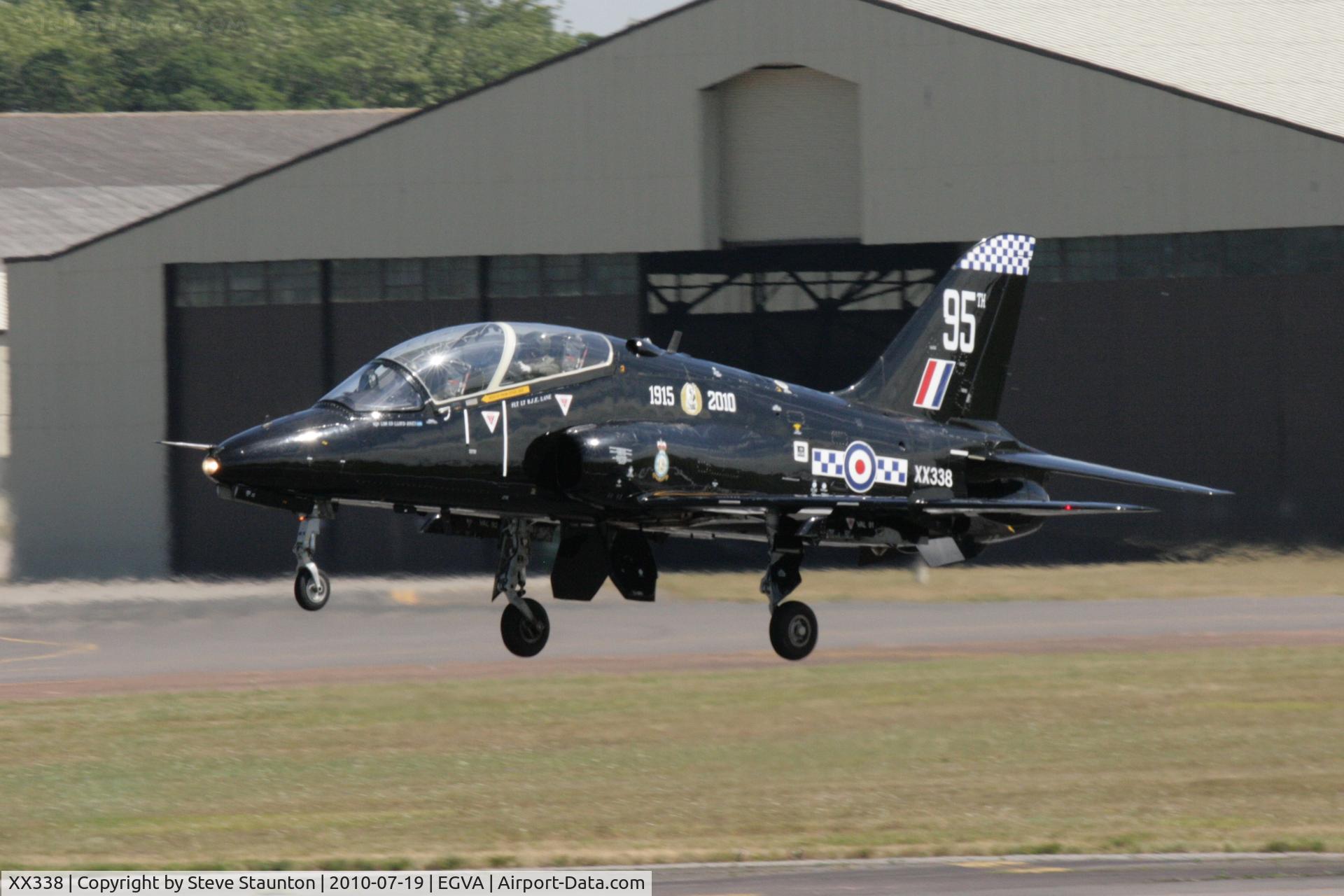 XX338, 1981 Hawker Siddeley Hawk T.1A C/N 187/312162, Taken at the Royal International Air Tattoo 2010
