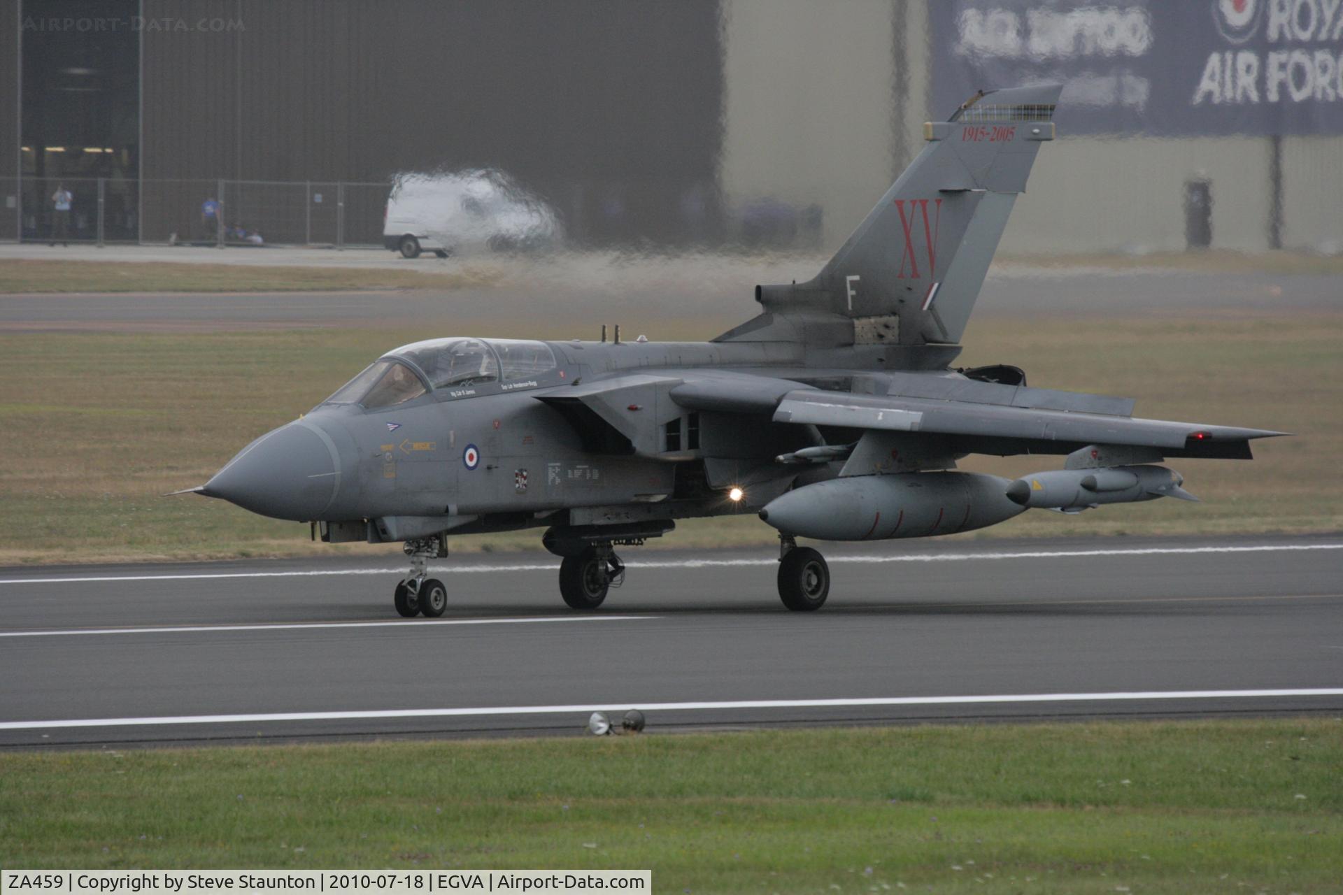 ZA459, 1983 Panavia Tornado GR.4 C/N BS089/264/3125, Taken at the Royal International Air Tattoo 2010