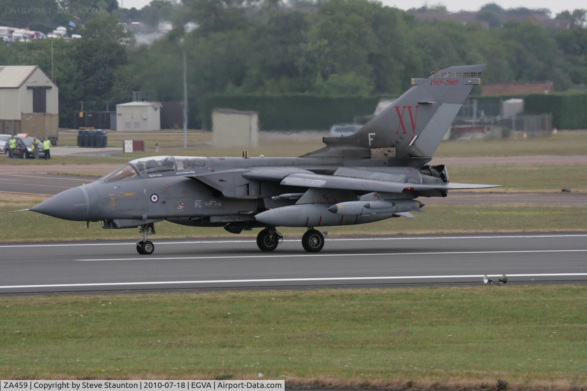 ZA459, 1983 Panavia Tornado GR.4 C/N BS089/264/3125, Taken at the Royal International Air Tattoo 2010