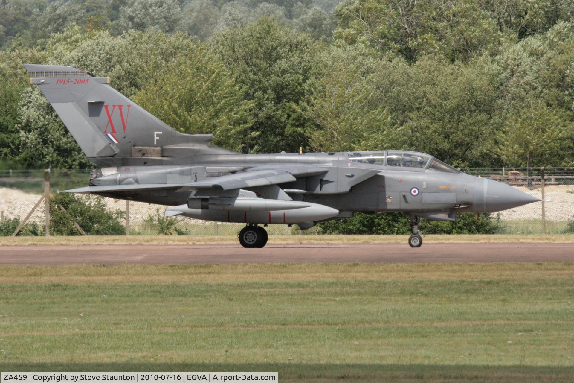ZA459, 1983 Panavia Tornado GR.4 C/N BS089/264/3125, Taken at the Royal International Air Tattoo 2010