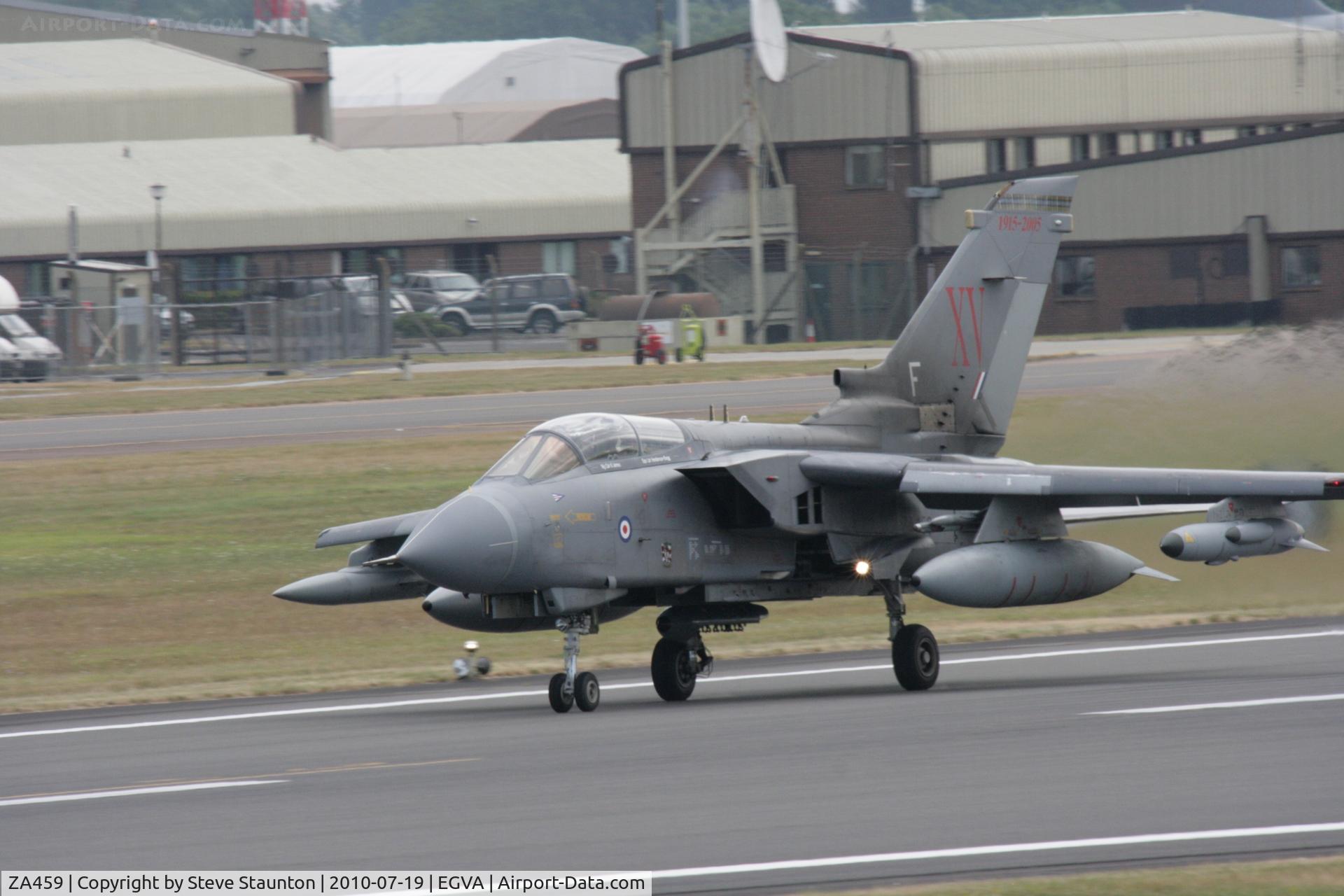 ZA459, 1983 Panavia Tornado GR.4 C/N BS089/264/3125, Taken at the Royal International Air Tattoo 2010
