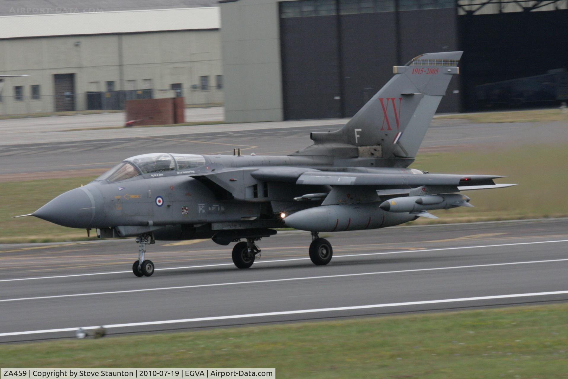 ZA459, 1983 Panavia Tornado GR.4 C/N BS089/264/3125, Taken at the Royal International Air Tattoo 2010