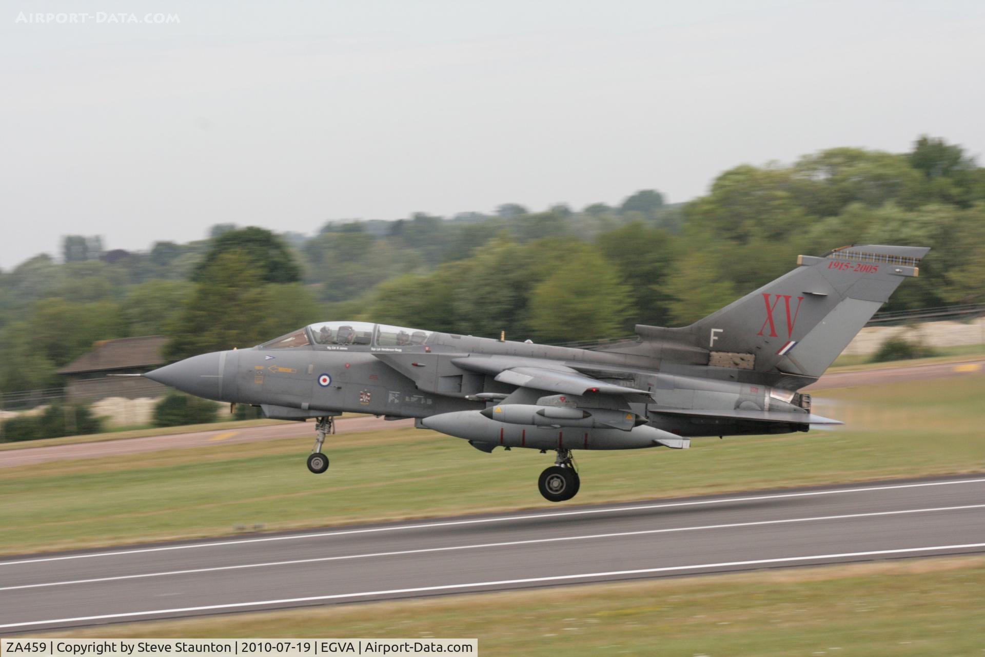 ZA459, 1983 Panavia Tornado GR.4 C/N BS089/264/3125, Taken at the Royal International Air Tattoo 2010
