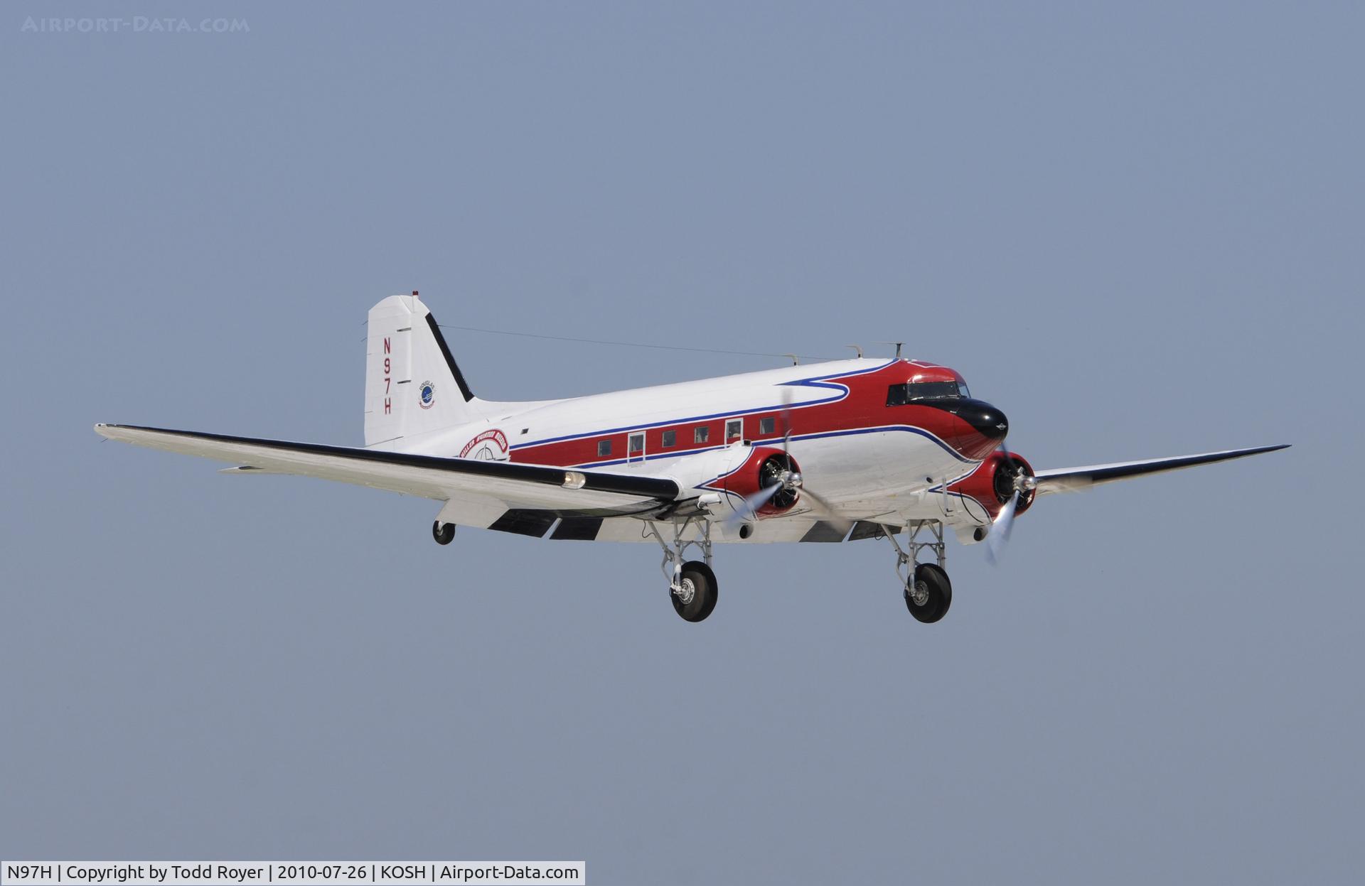 N97H, 1945 Douglas DC3C-S1C3G (C-47A) C/N 16865, EAA AIRVENTURE 2010