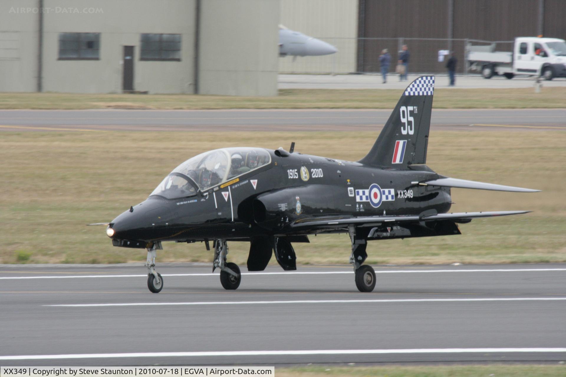 XX349, 1981 Hawker Siddeley Hawk T.1W C/N 198/312173, Taken at the Royal International Air Tattoo 2010