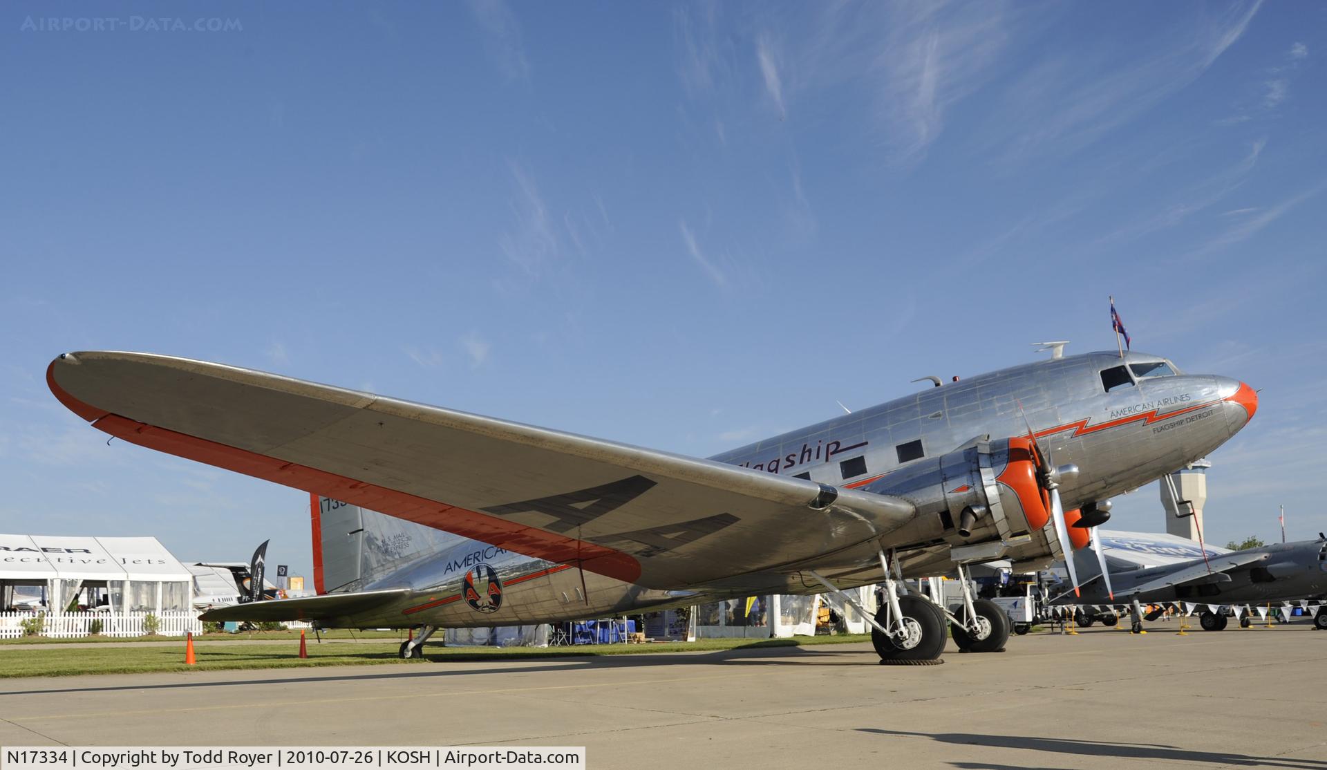 N17334, 1937 Douglas DC-3-178 C/N 1920, EAA AIRVENTURE 2010