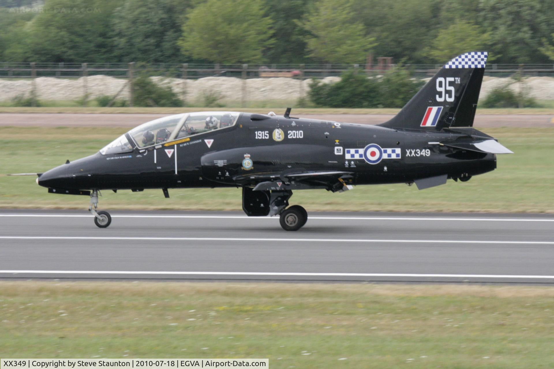 XX349, 1981 Hawker Siddeley Hawk T.1W C/N 198/312173, Taken at the Royal International Air Tattoo 2010