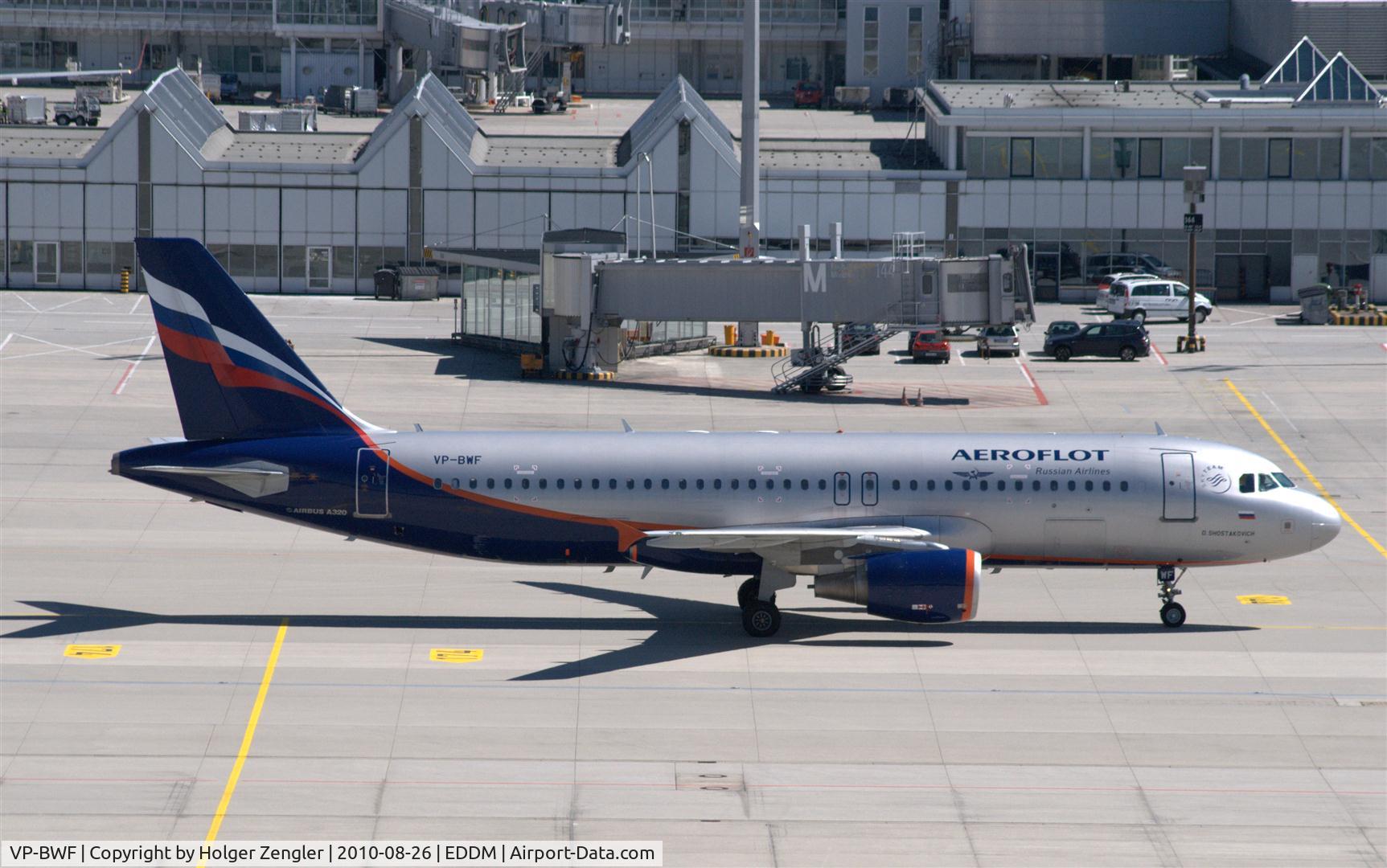 VP-BWF, 2003 Airbus A320-214 C/N 2144, Arrival from St. Petersburg/Russia