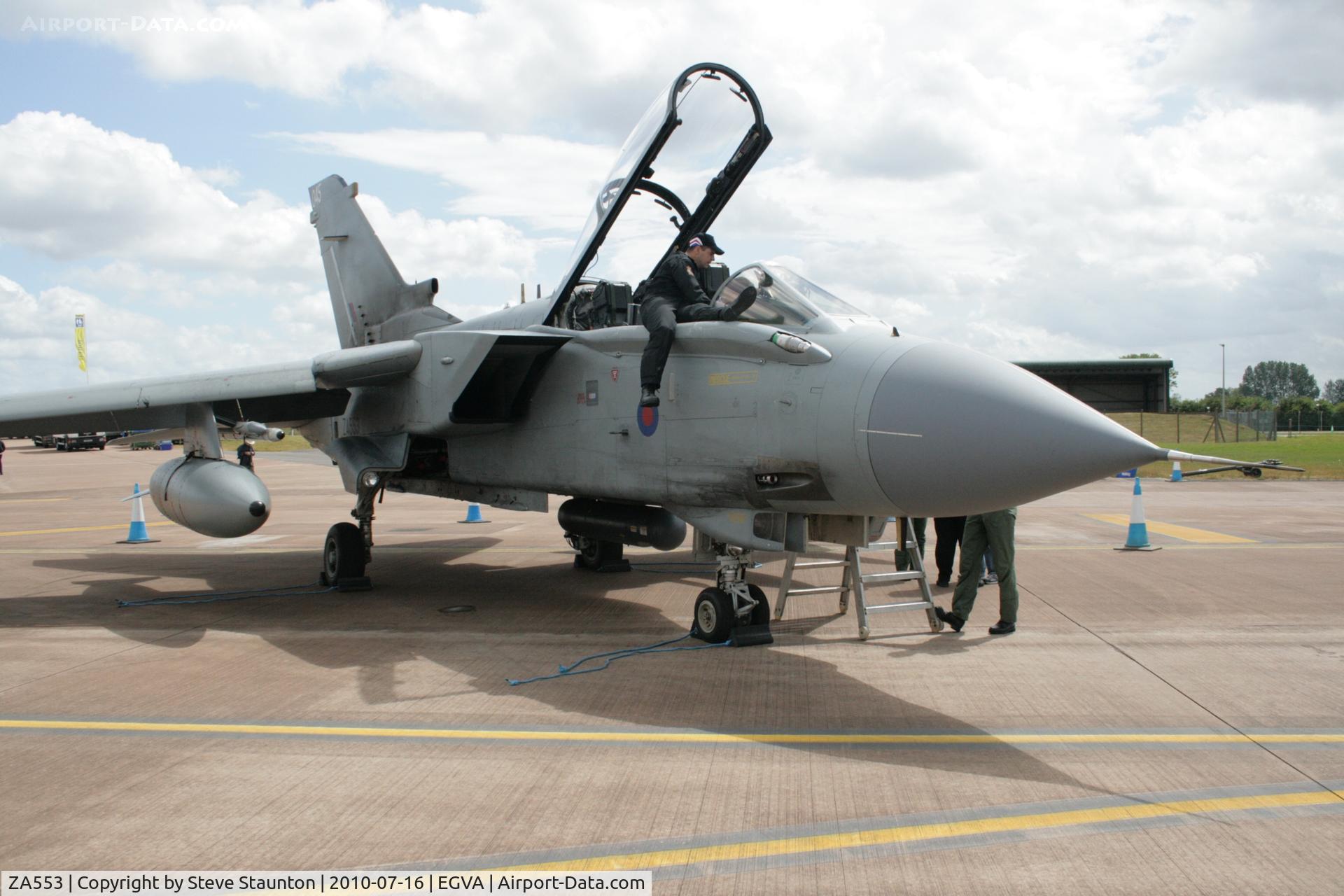 ZA553, 1981 Panavia Tornado GR.4 C/N 070/BS018/3037, Taken at the Royal International Air Tattoo 2010