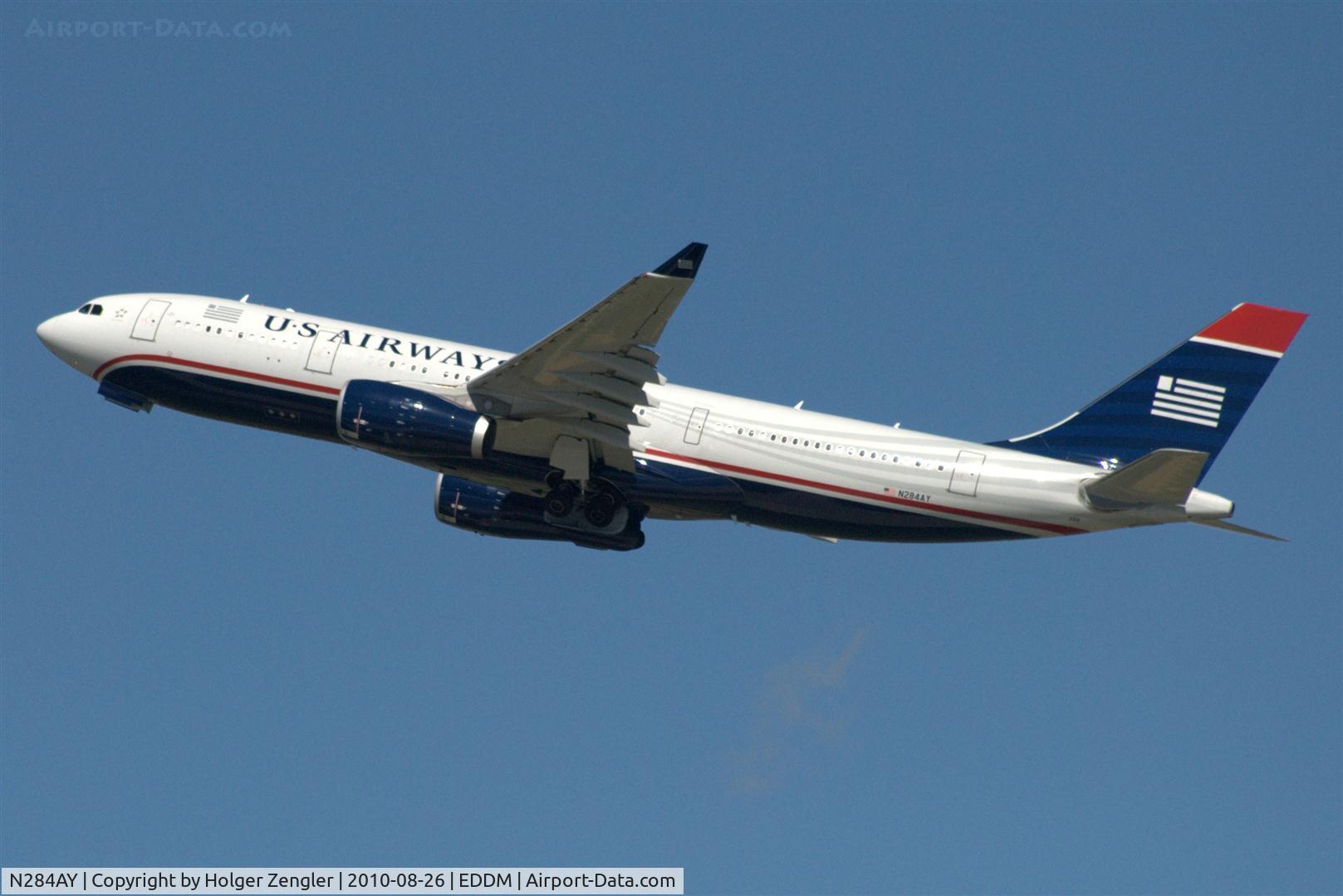 N284AY, 2010 Airbus A330-243 C/N 1095, Up and away to New York.....