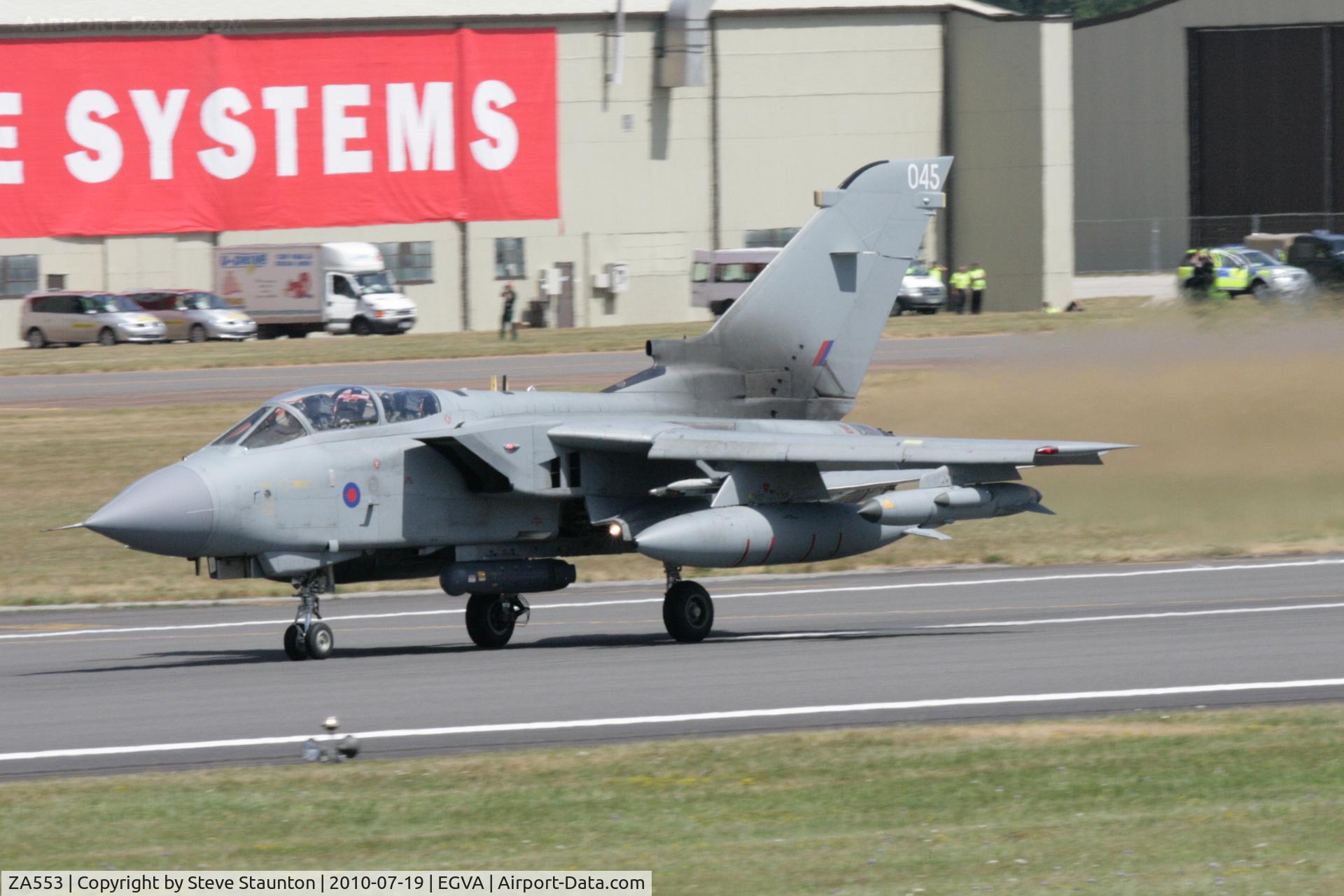 ZA553, 1981 Panavia Tornado GR.4 C/N 070/BS018/3037, Taken at the Royal International Air Tattoo 2010