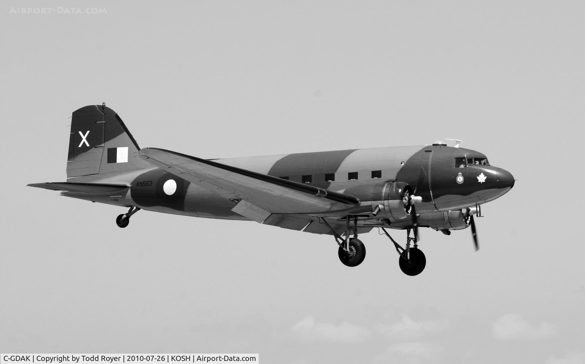 C-GDAK, 1939 Douglas DC-3-G202A C/N 2141, EAA AIRVENTURE 2010