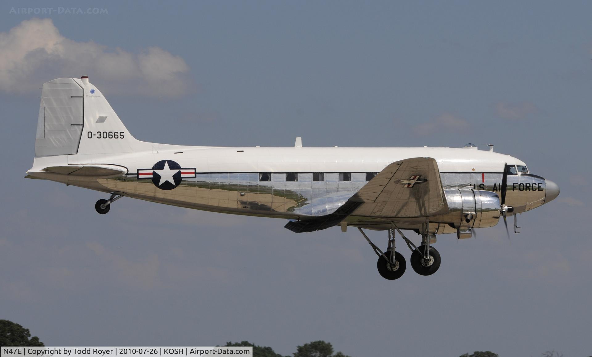 N47E, 1943 Douglas DC-3C (C-47A-60-DL) C/N 13816, EAA AIRVENTURE 2010