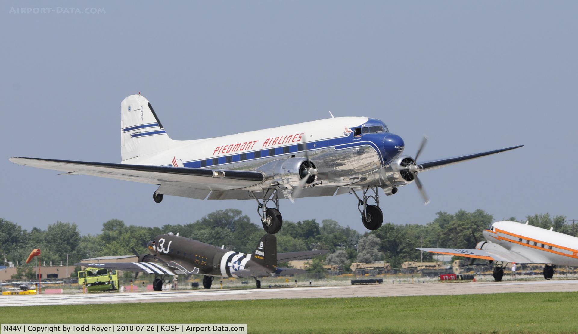 N44V, 1942 Douglas DC-3 C/N 4545, EAA AIRVENTURE 2010