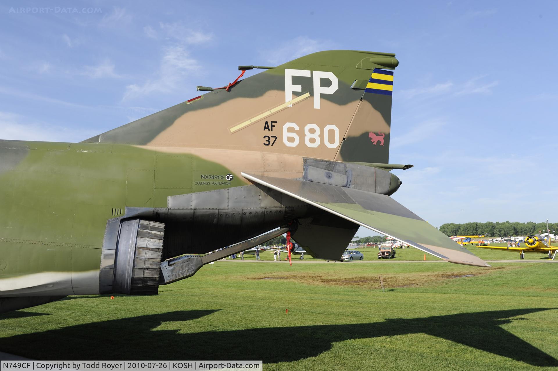 N749CF, 1965 McDonnell F-4D Phantom II C/N 1813 (65-0749), EAA AIRVENTURE 2010