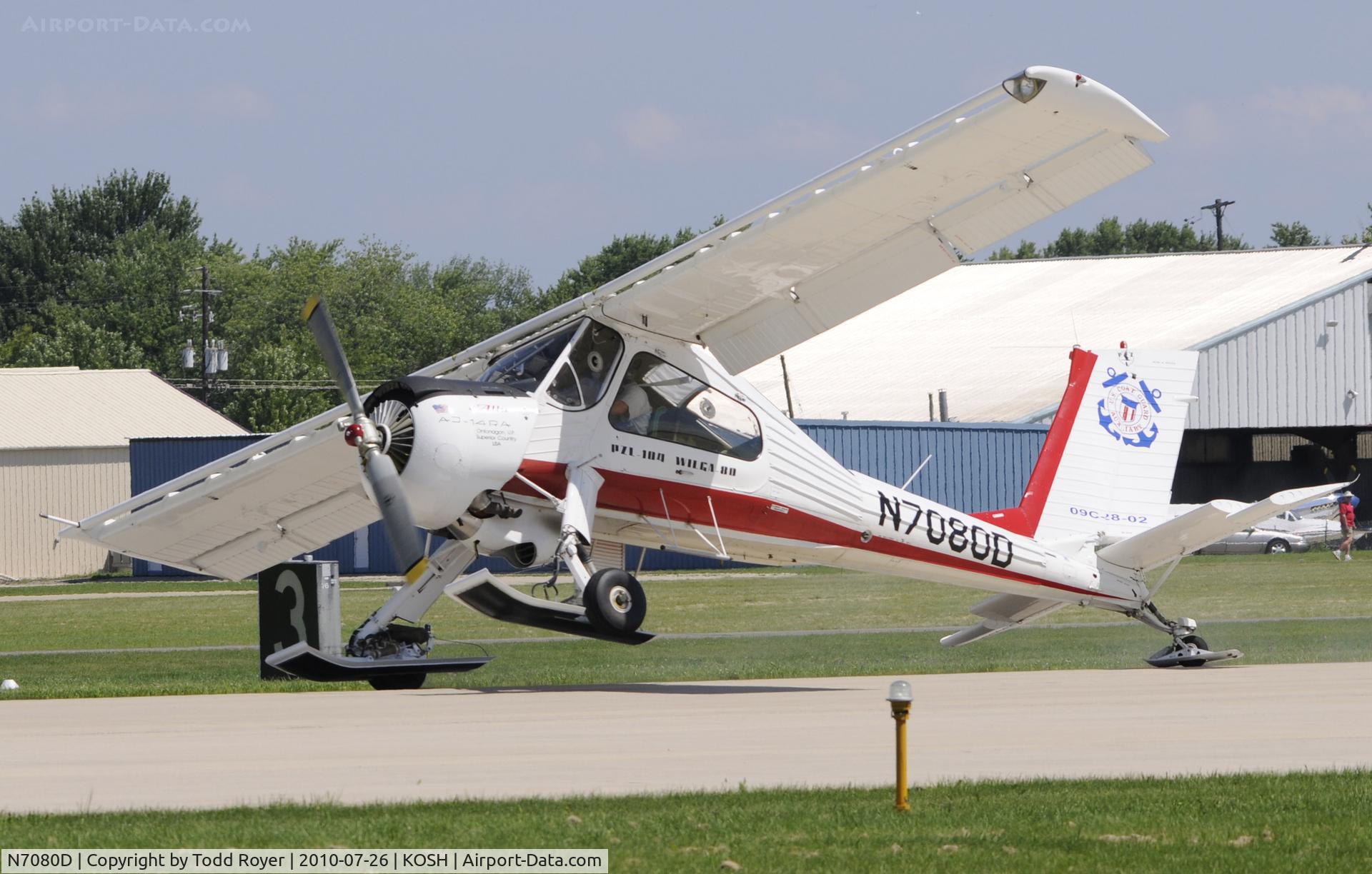 N7080D, 1993 PZL-Okecie PZL-104 Wilga 80 C/N CF21920935, EAA AIRVENTURE 2010