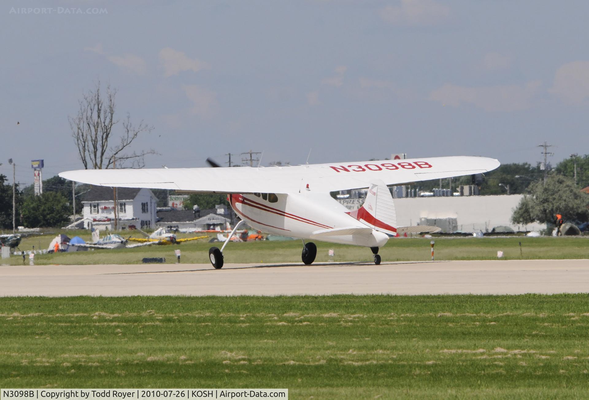 N3098B, 1952 Cessna 190 C/N 7983, EAA AIRVENTURE 2010