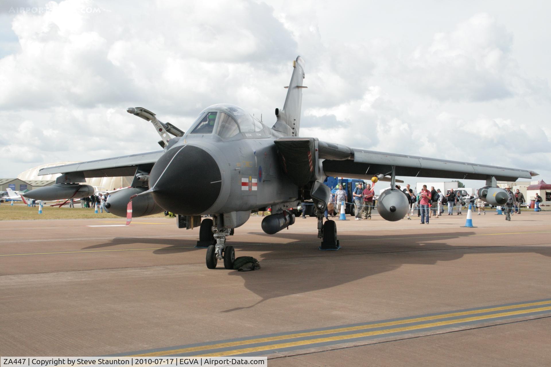 ZA447, 1983 Panavia Tornado GR.4 C/N 235/BS077/3113, Taken at the Royal International Air Tattoo 2010