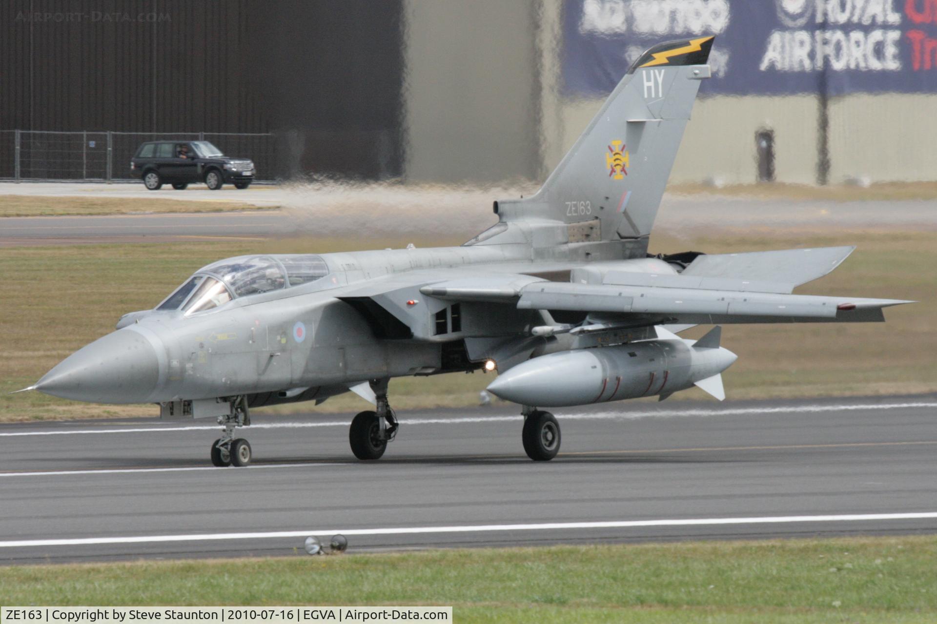 ZE163, 1987 Panavia Tornado F.3 C/N 529/AT012/3238, Taken at the Royal International Air Tattoo 2010