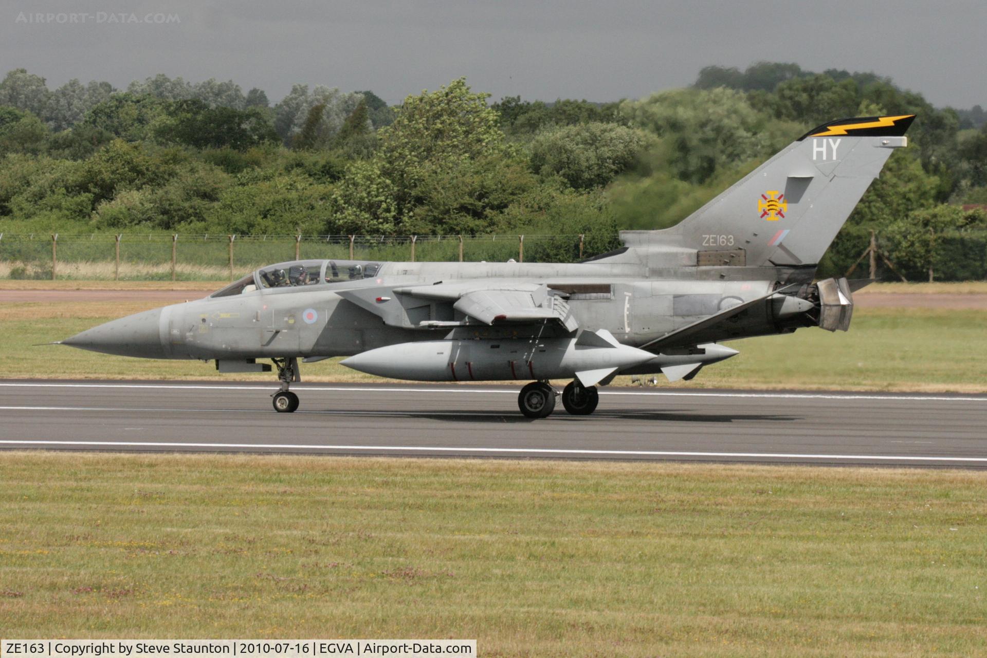 ZE163, 1987 Panavia Tornado F.3 C/N 529/AT012/3238, Taken at the Royal International Air Tattoo 2010