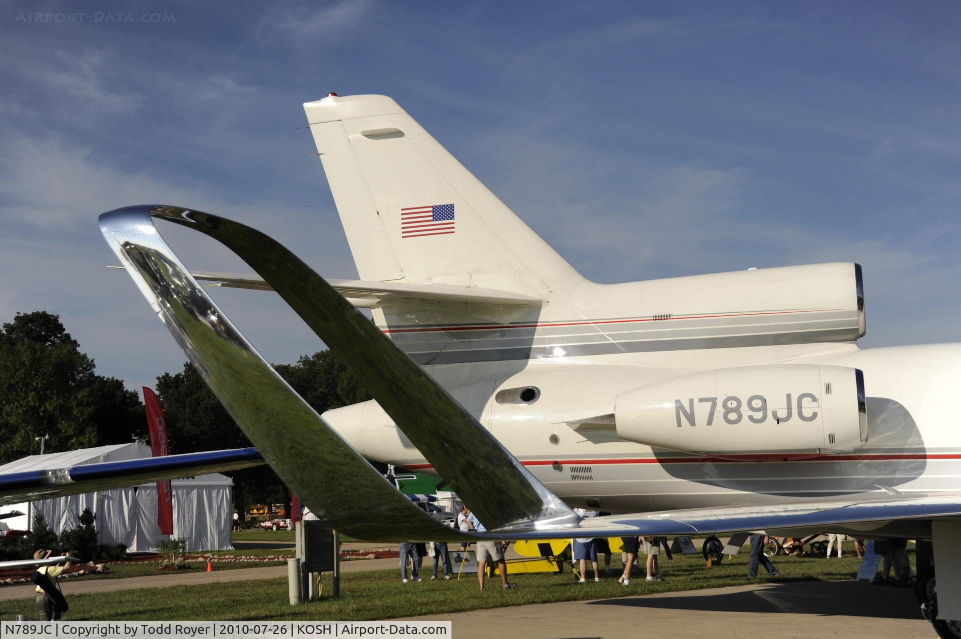 N789JC, 1982 Dassault Falcon 50 C/N 66, EAA AIRVENTURE 2010