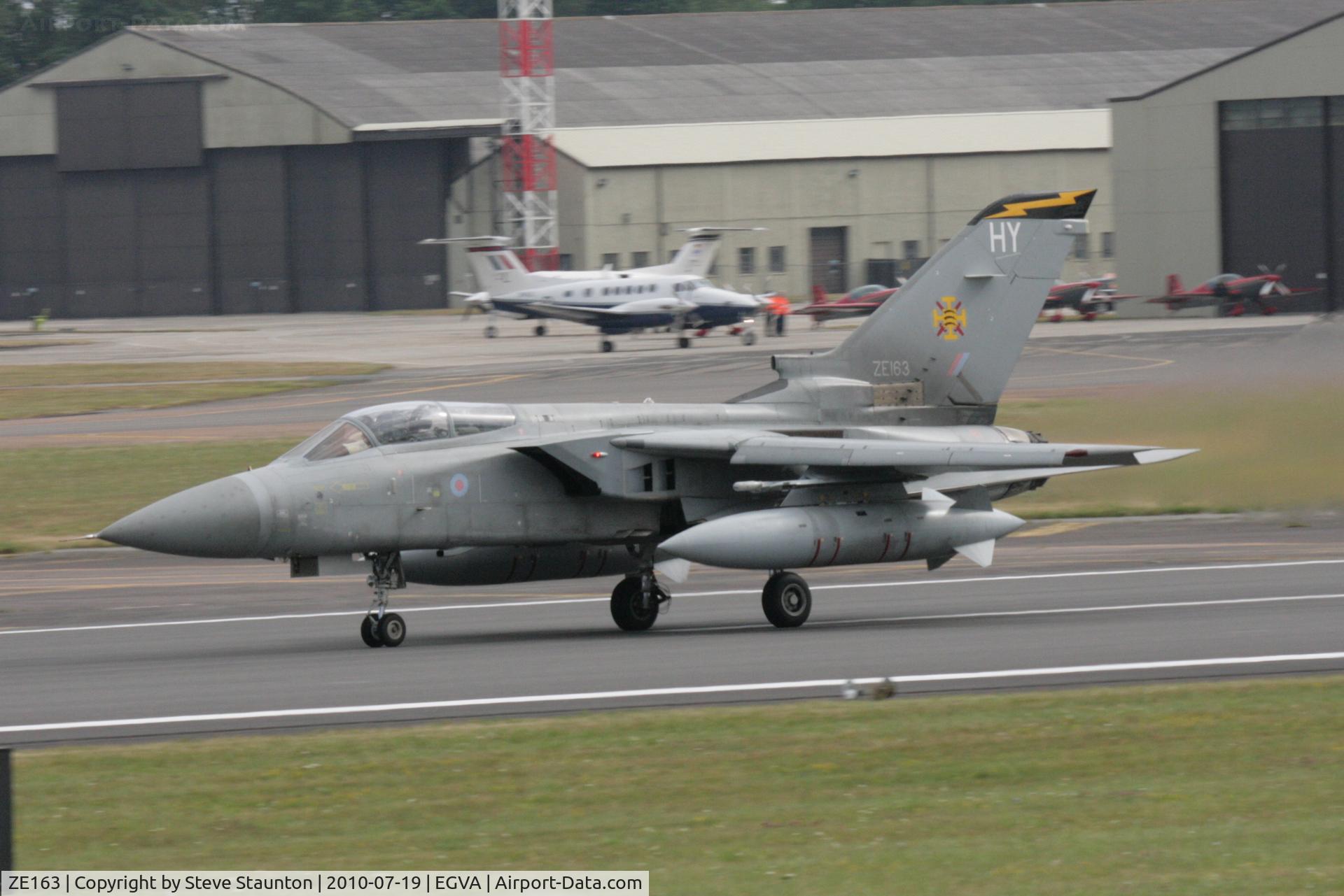 ZE163, 1987 Panavia Tornado F.3 C/N 529/AT012/3238, Taken at the Royal International Air Tattoo 2010