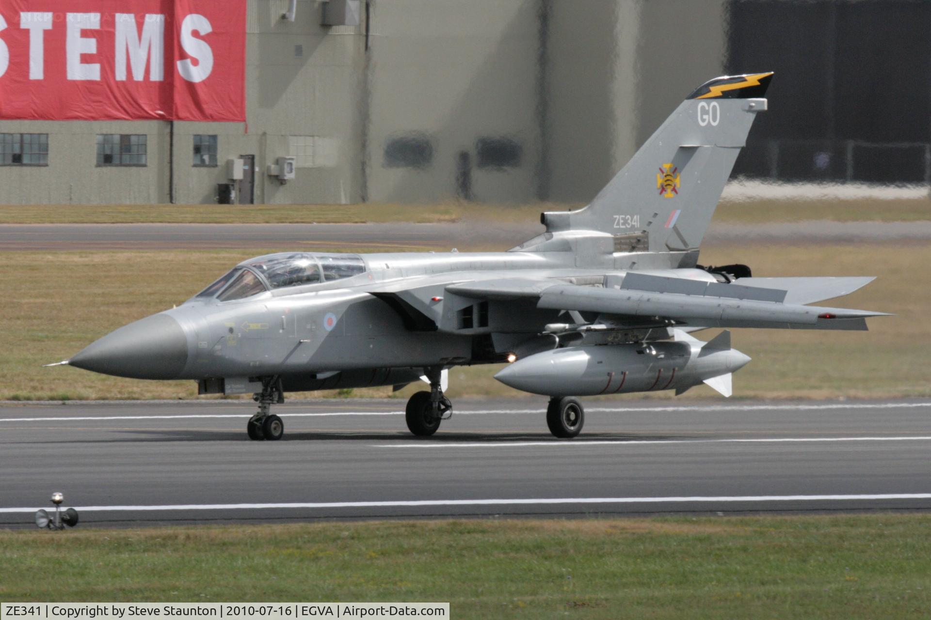 ZE341, 1987 Panavia Tornado F.3 C/N AS043/645/3287, Taken at the Royal International Air Tattoo 2010