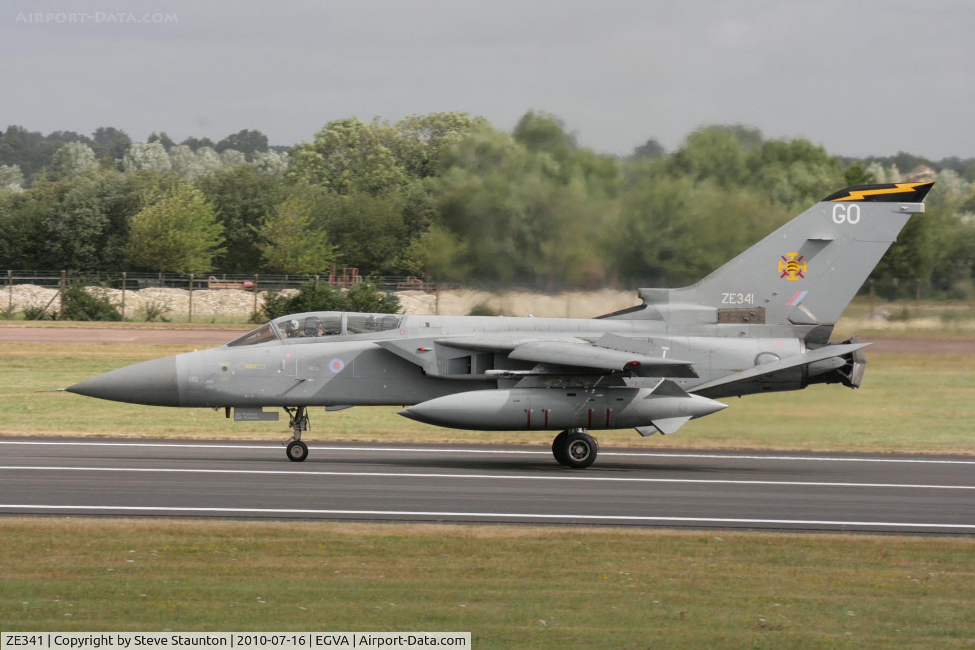 ZE341, 1987 Panavia Tornado F.3 C/N AS043/645/3287, Taken at the Royal International Air Tattoo 2010