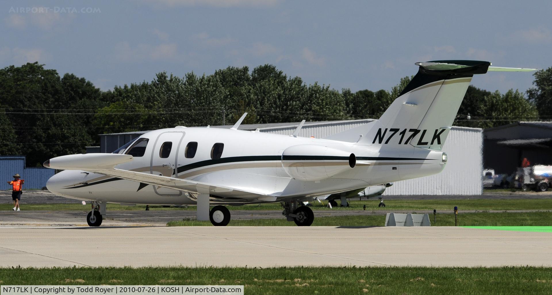 N717LK, 2007 Eclipse Aviation Corp EA500 C/N 000064, EAA AIRVENTURE 2010