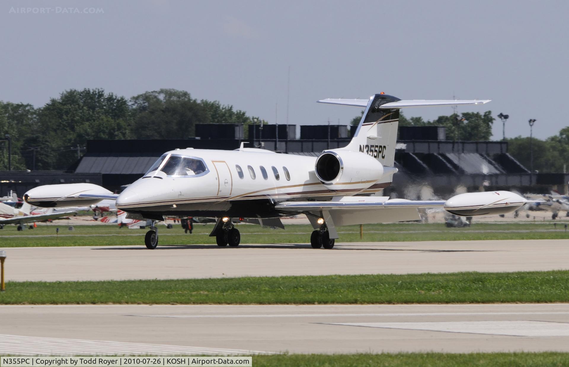 N355PC, 1981 Gates Learjet 35A C/N 431, EAA AIRVENTURE 2010