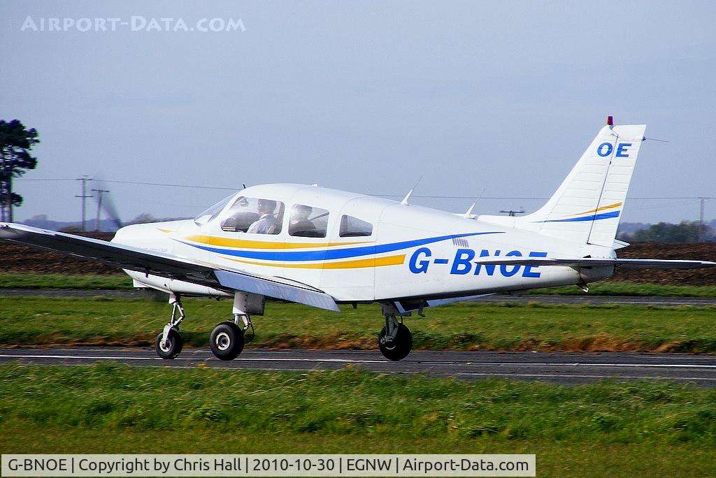 G-BNOE, 1987 Piper PA-28-161 Cherokee Warrior II C/N 2816013, at the 