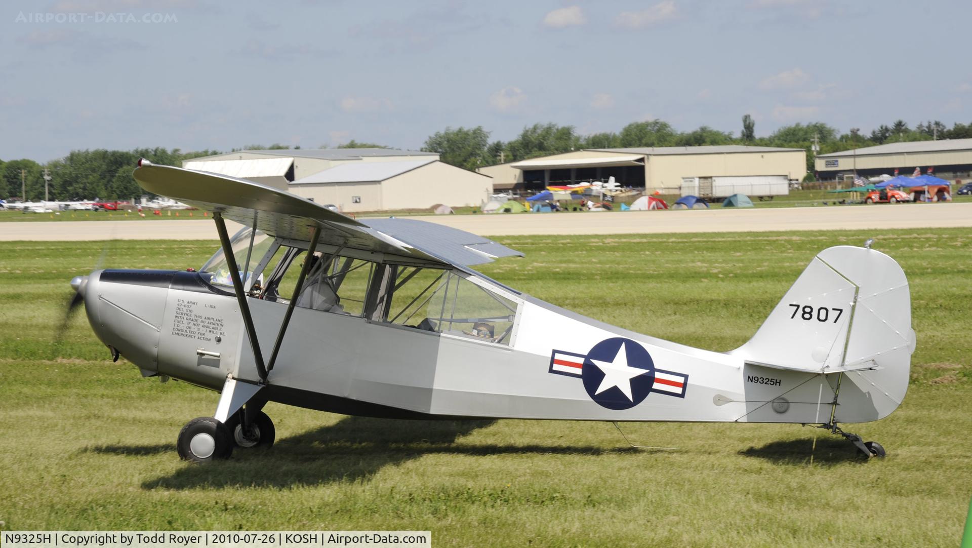N9325H, Aeronca 7BCM C/N 47-807, EAA AIRVENTURE 2010