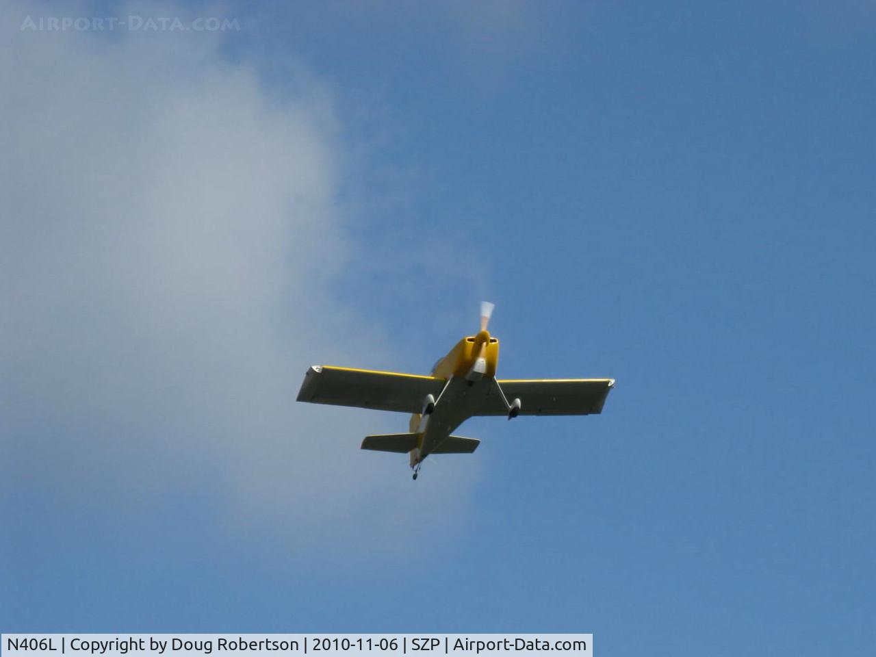 N406L, 2008 Vans RV-6 C/N 936, Provo PROVO 6, Lycoming O-320 160 Hp, another takeoff climb Rwy 22