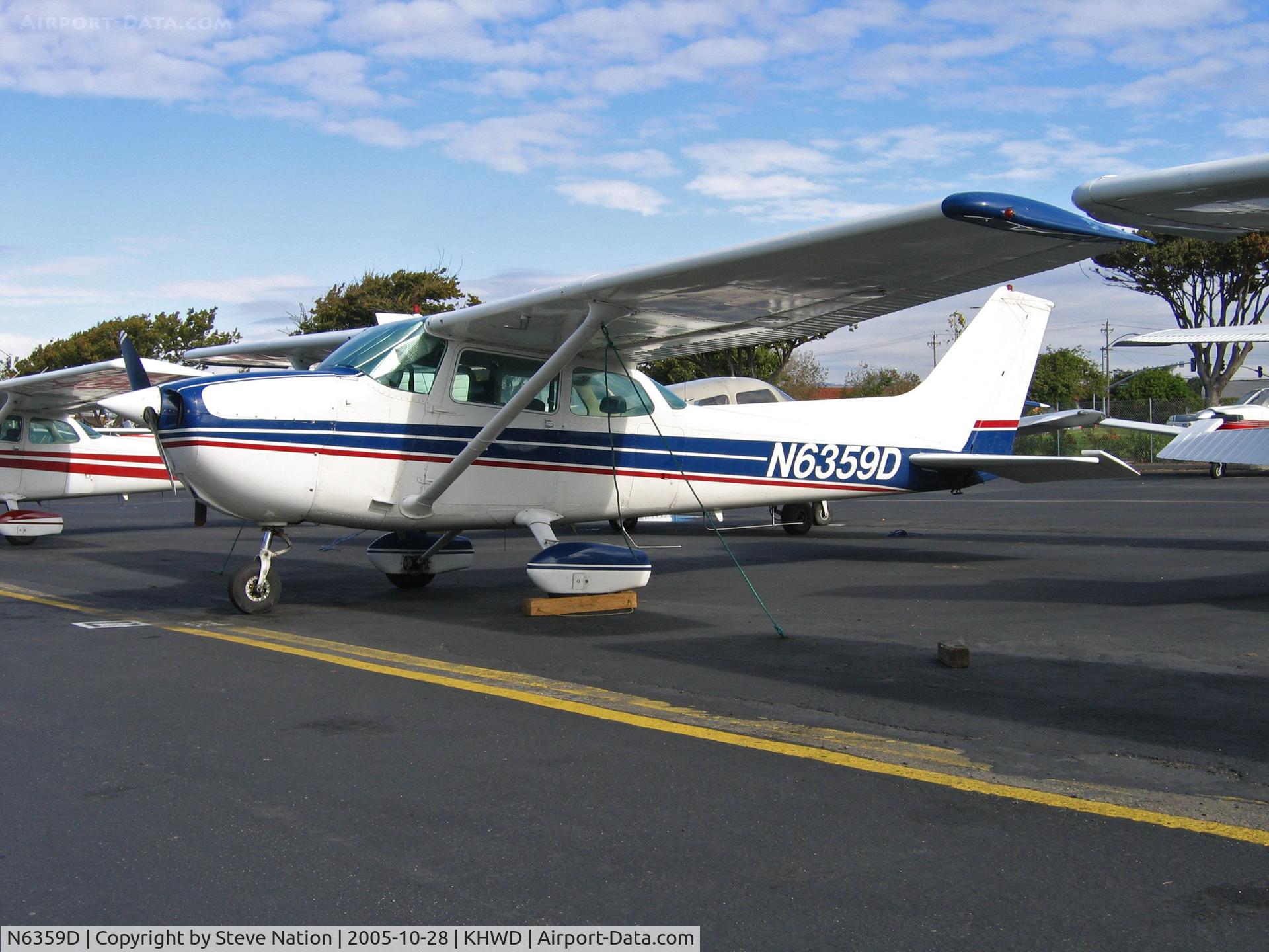 N6359D, 1979 Cessna 172N C/N 17272745, Flying Vikings 1979 Cessna 172N @ KHWD/Hayward Air Terminal, CA home base Oct 2005