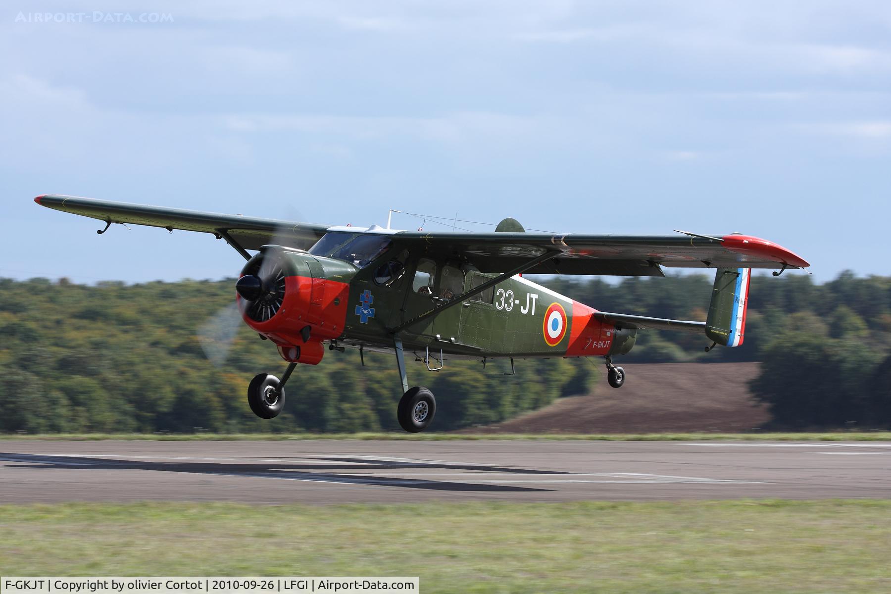 F-GKJT, 1958 Max Holste MH-1521M Broussard C/N 106, Dijon Darois airshow 2010