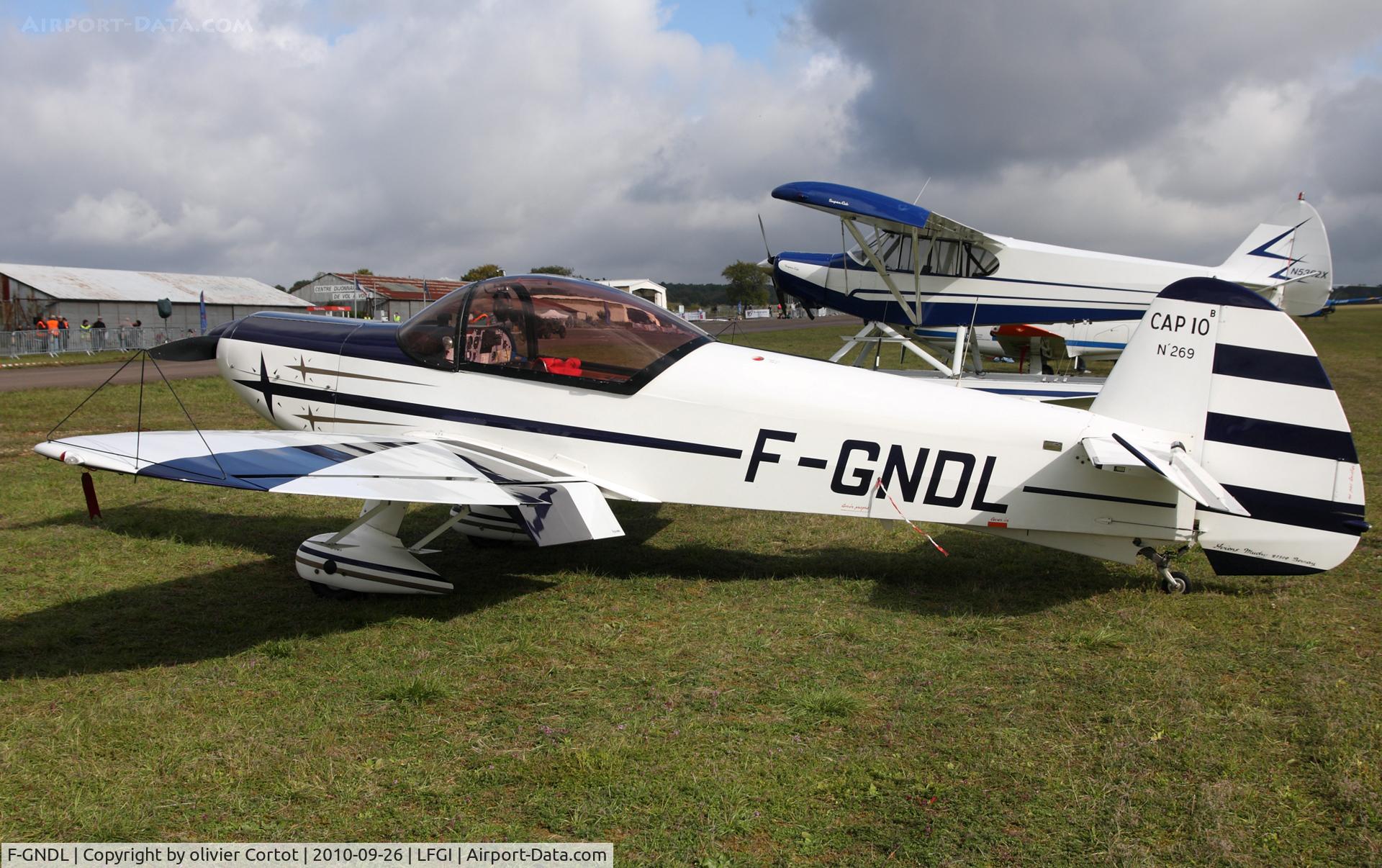 F-GNDL, Mudry CAP-10B C/N 269, Dijon Darois airshow 2010